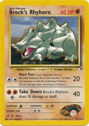 Brock's Rhyhorn (22) (22) 022  - Unlimited Gym Heroes - Rare
