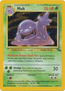 Muk (13) (13) 013  - Unlimited Holofoil Fossil - Holo Rare