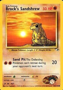 Brock's Sandshrew (72) (72) 072  - Unlimited Gym Heroes - Common