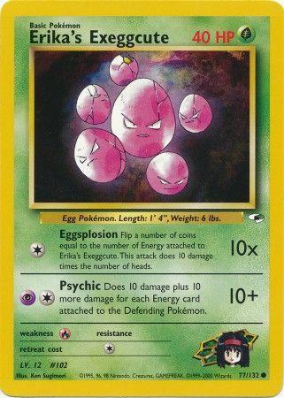 Erika's Exeggcute (77/132) [Gym Heroes Unlimited]