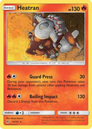 Heatran  - Reverse Holofoil SM  Forbidden Light - Rare