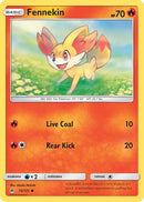 Fennekin (15) (15) 015/131  - Reverse Holofoil SM  Forbidden Light - Common