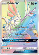 Palkia GX (Secret)  - Holofoil SM  Forbidden Light - Secret Rare
