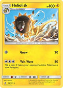 Heliolisk  - Reverse Holofoil SM  Forbidden Light - Uncommon