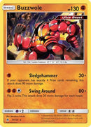 Buzzwole 077  - Reverse Holofoil SM  Forbidden Light - Rare