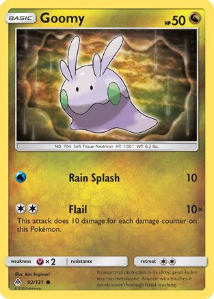 Goomy (92) (92) 092/131  - Reverse Holofoil SM  Forbidden Light - Common