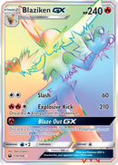 Blaziken GX (Secret)  - Holofoil SM  Celestial Storm - Secret Rare