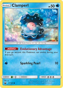 Clamperl 041  - Reverse Holofoil SM  Celestial Storm - Common