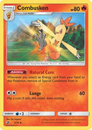 Combusken  - Reverse Holofoil Dragon Majesty - Uncommon