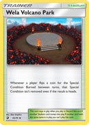 Wela Volcano Park  - Reverse Holofoil Dragon Majesty - Uncommon
