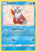 Delibird 057  - Reverse Holofoil SM  Lost Thunder - Uncommon