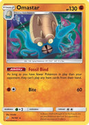 Omastar  - Reverse Holofoil SM  Team Up - Holo Rare