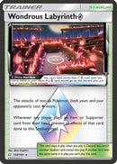 Wondrous Labyrinth Prism Star 158  - Holofoil SM  Team Up - Prism Rare