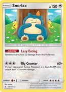 Snorlax 158  - Reverse Holofoil SM  Unbroken Bonds - Holo Rare