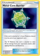 Metal Core Barrier 180  - Reverse Holofoil SM  Unbroken Bonds - Uncommon
