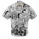Hawaiian Shirt: Anime: One Piece: Wanted Poster: S