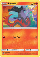 Salandit (33) (33) 033/236  - Reverse Holofoil SM  Unified Minds - Common
