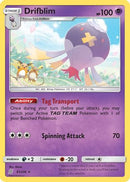 Drifblim 081  - Reverse Holofoil SM  Unified Minds - Rare