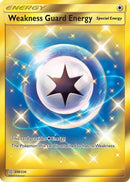 Weakness Guard Energy (Secret) 258  - Holofoil SM  Unified Minds - Secret Rare