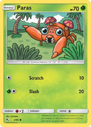 Paras 004  - Reverse Holofoil Hidden Fates - Common