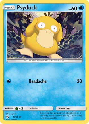 Psyduck 011  Hidden Fates - Common