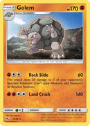 Golem 035  - Reverse Holofoil Hidden Fates - Rare