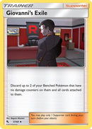 Giovanni's Exile 057  Hidden Fates - Uncommon