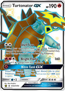 Turtonator GX SV52  - Holofoil Hidden Fates Shiny Vault - Shiny Holo Rare