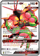 Buzzwole GX SV68  - Holofoil Hidden Fates Shiny Vault - Shiny Holo Rare