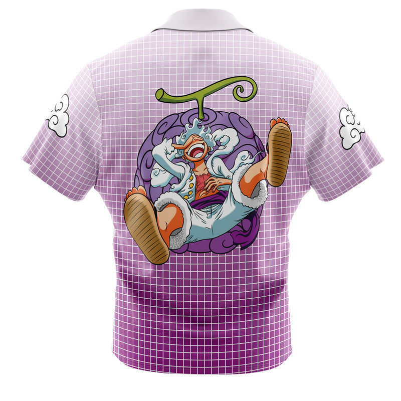 Hawaiian Shirt: Anime: One Piece: Luffy Gear 5: M