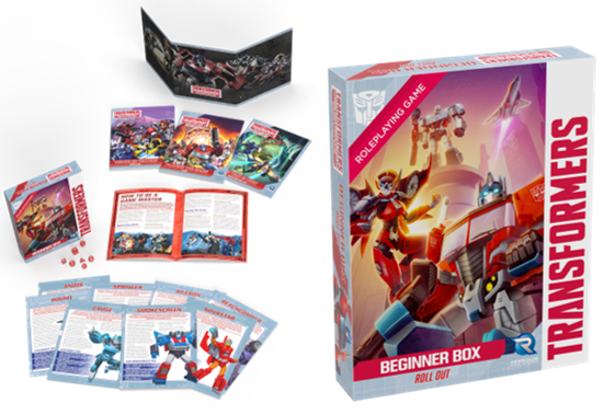 Transformers Roleplaying Game - Beginner Box Roll Out