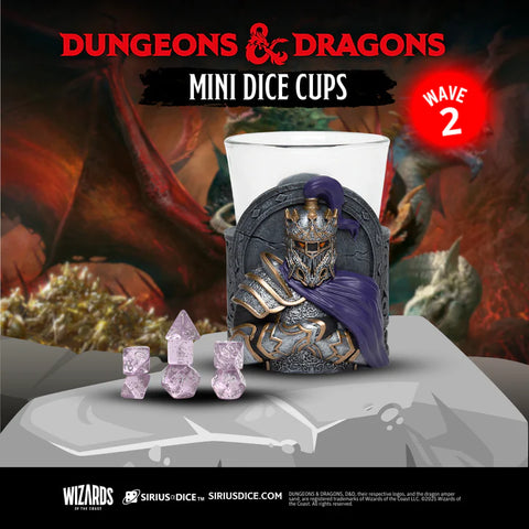 Dungeons & Dragons: Mini Mystery Dice Cups: Series 2