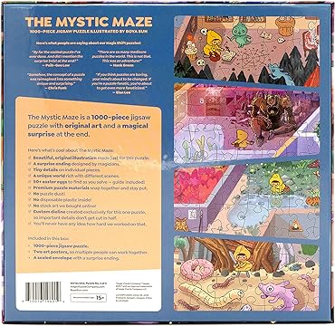 Magic Puzzle Company: The Mystic Maze: 1000 Pieces