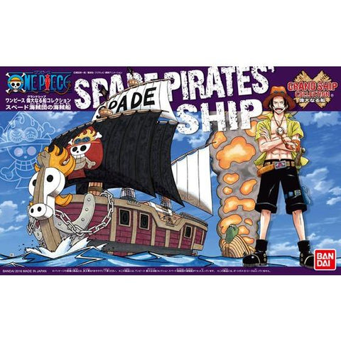 (BNT 2359032) One Piece: Grand Ship Collection: Spade Pirates' Ship