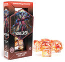 Sirius Dice: Dungeons & Dragons: Adventure Dice: Sorcerer Orange