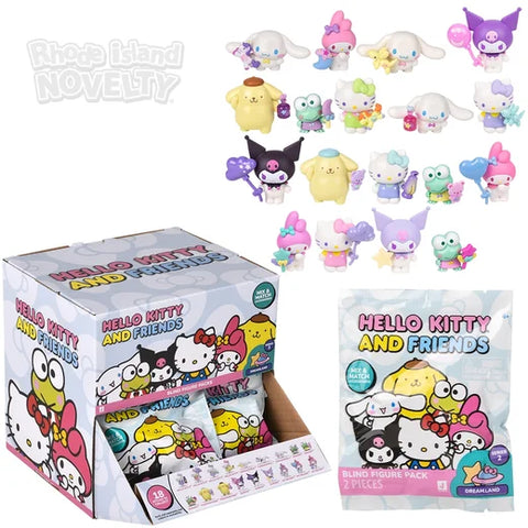 Anime Figure: Blind Bag: Hello Kitty and Friends Series 2: 2pc Mini