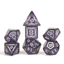 Sirius Dice: Dungeons & Dragons: Adventure Dice: Warlock Purple