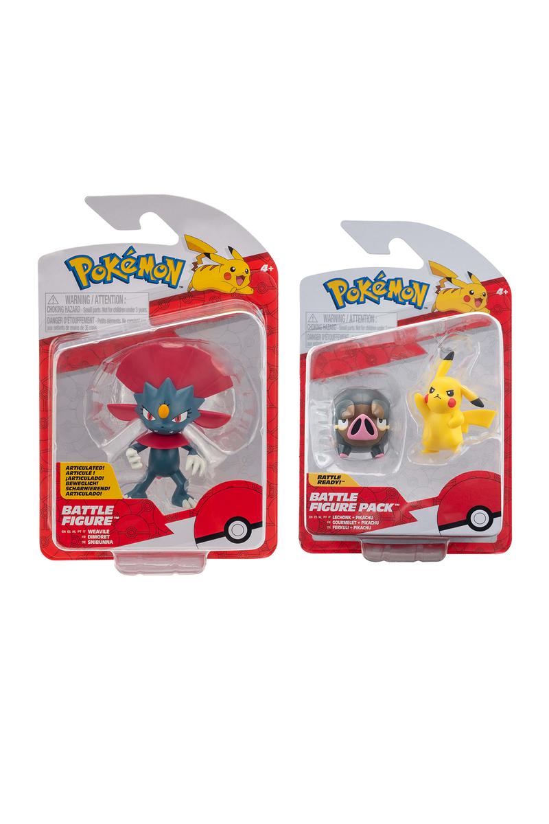 Pokemon: 2-3" Battle Fig Pack