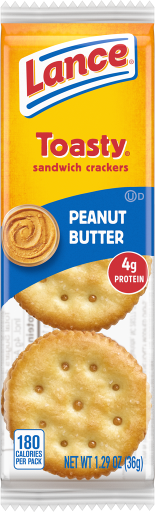 Lance: Toasty Sandwich Cracker: Peanut Butter