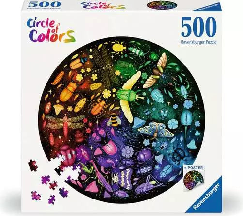 Ravensburger: 500 Piece: Circle of Colors: Insects