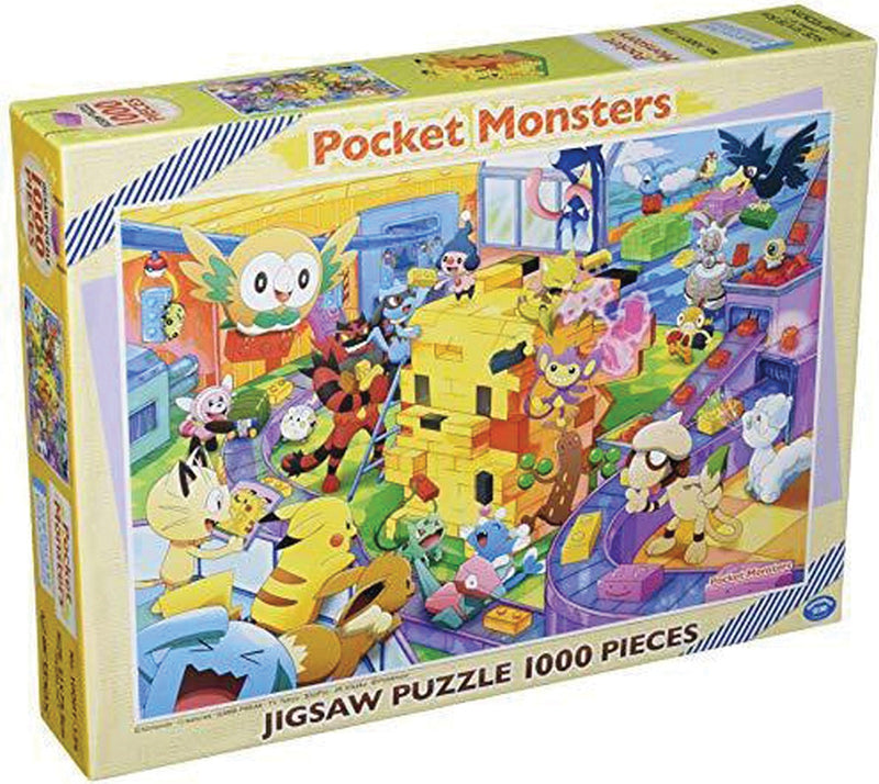 Pokémon: 1000 Piece Building Pikachu Blocks Together Puzzle