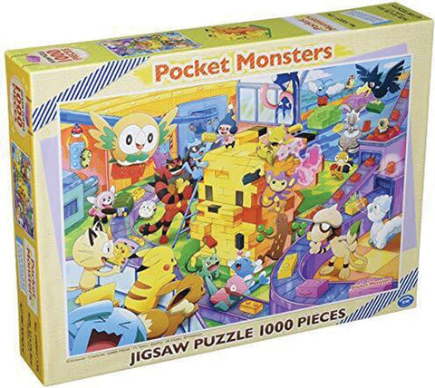 Pokémon: 1000 Piece Building Pikachu Blocks Together Puzzle