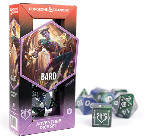 Sirius Dice: Sirius Dice: Dungeons & Dragons: Adventure Dice: Bard Blue