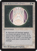 Circle of Protection: Green [Alpha Edition]