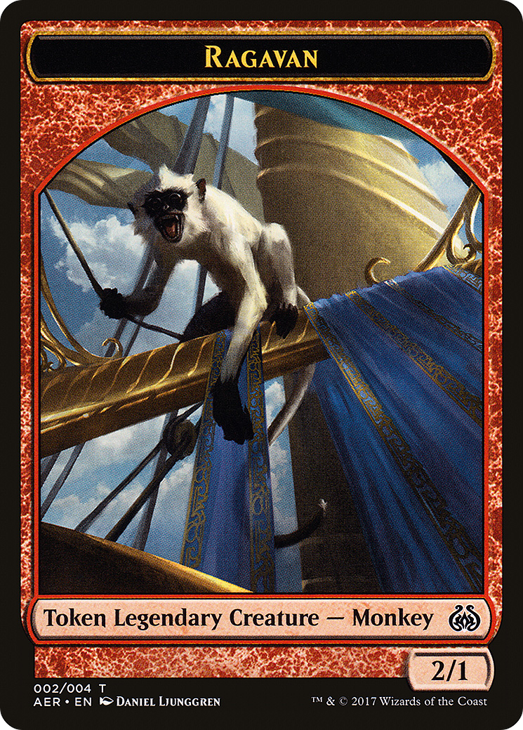 Ragavan Token (AER-002) - Aether Revolt Tokens Foil