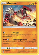 Groudon 113  - Reverse Holofoil SM  Cosmic Eclipse - Rare