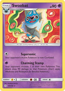 Swoobat 088  - Reverse Holofoil SM  Cosmic Eclipse - Rare