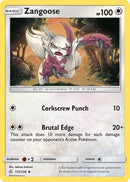 Zangoose  SM  Cosmic Eclipse - Uncommon