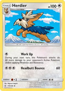 Herdier  - Reverse Holofoil SM  Cosmic Eclipse - Uncommon