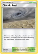 Chaotic Swell 187  - Reverse Holofoil SM  Cosmic Eclipse - Uncommon